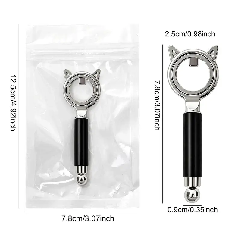 Round Hollow Cat Eye Magnet